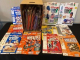 Approximately (135) cereal boxes with baseball stars.
