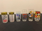 Glasses incl. (3) Kentucky Derby, McDonald's Speedie, Minnie & Orphan Annie.