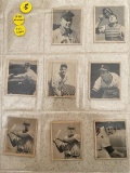 (16) 1948 Bowman baseball cards.