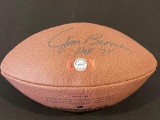 Wilson NFL football signed by Jim Brown & other player