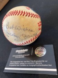 1978 World Series ball signed by Mantle, Billy Martin, Bob Kennedy, Nettles, etc.