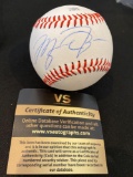 Michael Jordan signed baseball. VS Autographs COA #A15184.