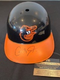 Cal Ripken Jr. signed batting helmet. VS Authentics COA #A15165.