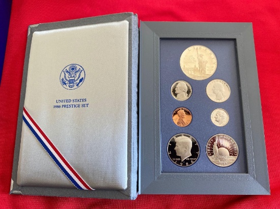 1986 Prestige Coin Set