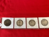 Walking Liberty Half Dollars (4)