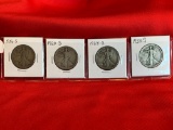 Walking Liberty Half Dollars (4)