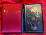 1980 Canadian Mint Set With Silver Dollar