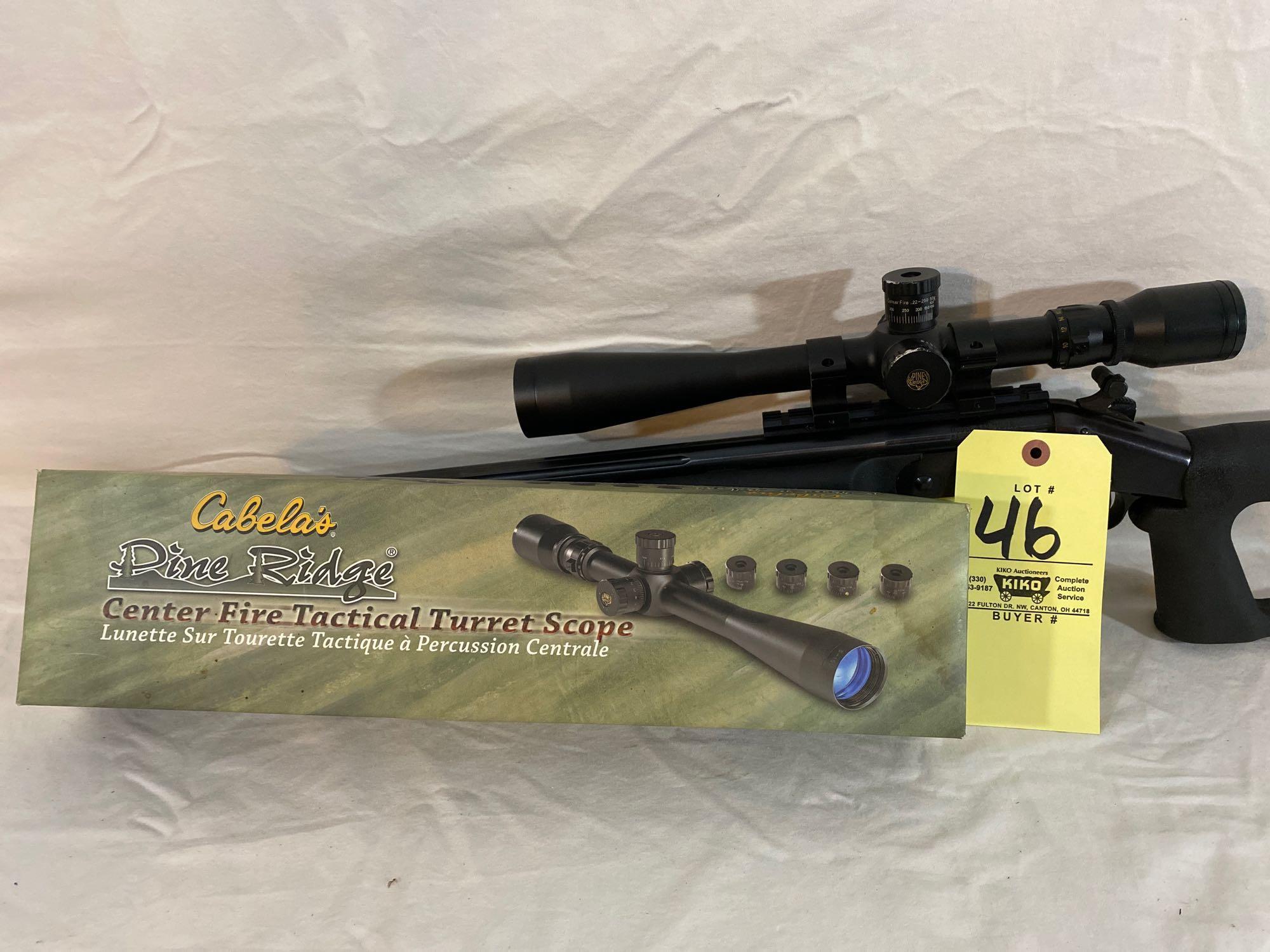 Cabelas Pine Ridge 6-18x40 Tactical Turret Scope | Proxibid