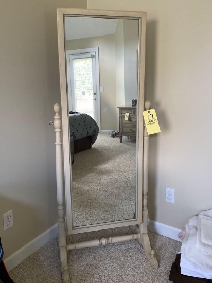 Pier dressing mirror, 63" tall.