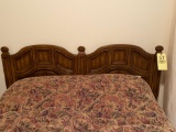 Double bed w/ mattress & boxsprings.