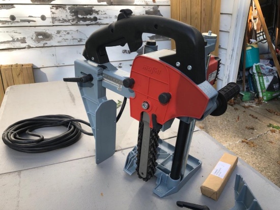 Mafell LS 103Ec chain mortiser, like new, set up for 2 inch, comes with extra 2 inch chain.