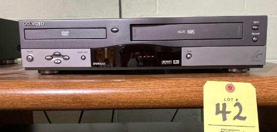 Go Video DVD CD VHS Player