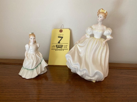 Royal Doulton Natalie & Kerry figurines
