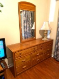 3 Pc Oak Bedroom Suite /Bassett