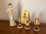 4 Goebel figurines