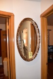 Oval wall Mirror