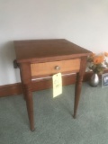 Antique night stand 24in T
