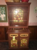 Two pc china cabinet
