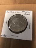 Buffalo coin .999 silver round