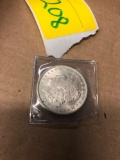 Silver dollar coin 1921