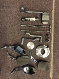 Harley Davidson parts, mirrors, pedals, etc