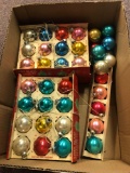 Coby glass vintage Christmas balls