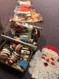 Christmas decor, music boxes, nativity, die cut, etc