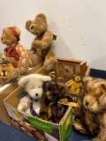 Boyds Bears, Ashton drake gene dolls new in boxes 5 total and 1 dewees Cochran doll with video