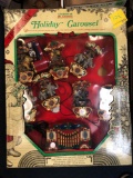 Mr Christmas holiday carousel in box