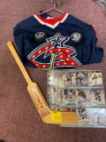 Hockey Jersey and Cards