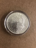 Silver one dollar coin 1921