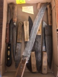 Collection of long knives