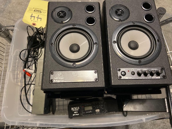 Behringer Speakers and MP3 Player
