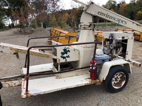 Finn straw chopper, Model B-70TD, Kubota Diesel