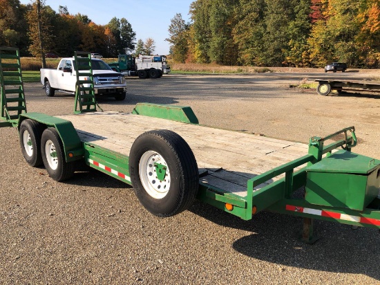 2014 Load Trail Landscape Trailer, 14,000 GVW, 18 ft. + 2 ft. Beaver