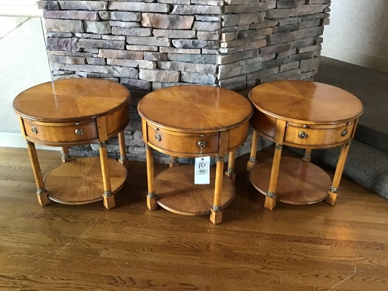 Three Matching Lamp Tables