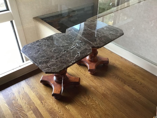 Two Matching Lamp Tables