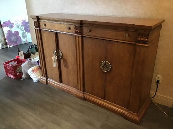 72" Server With Dovetailed Drawers