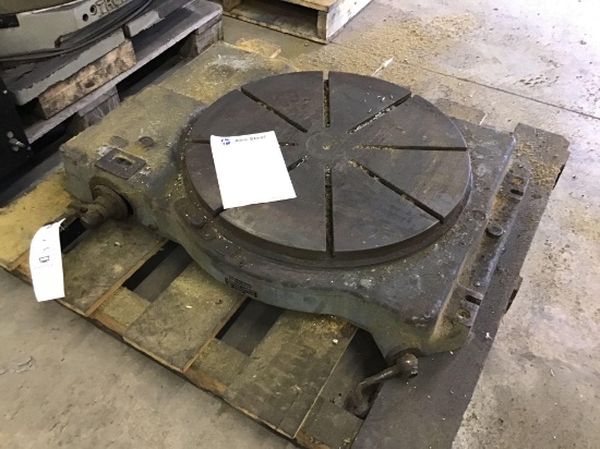 24" Herbert-Linder manual rotary table