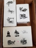 Dept 56 Village Accessories, Bid x 3