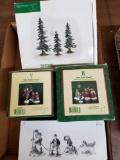 Dept 56 Village Accessories, Bid x 4