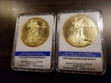 1933 Gold Double Eagle replica coins, bid x 2