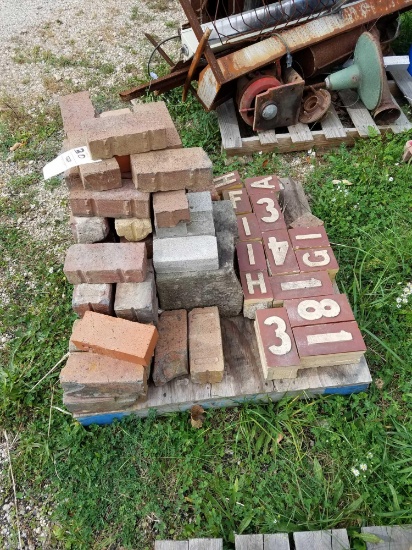 Skid of paver brick