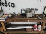 Ampco wrench, worklight, hardware