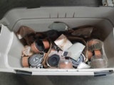 Tub of assorted air filters