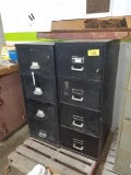 2 fire resistant file cabinets
