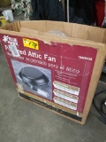 Powered attic fan