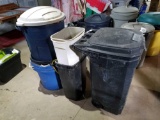 Tubs and trash cans