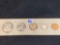 1962p 5 coin set