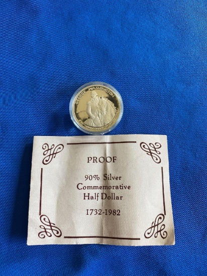 1732-1982 Silver Commemorative Half Dollar